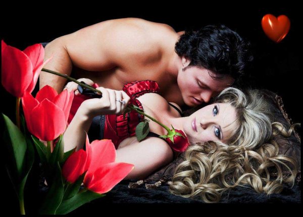 Страстная ночь с любимым