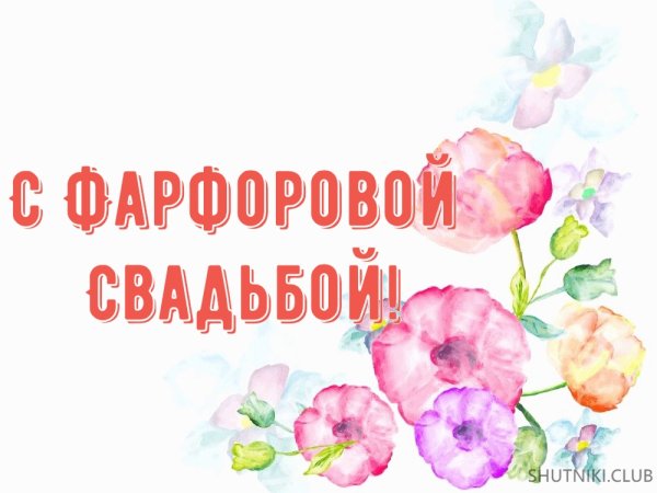 Фарфоровая свадьба