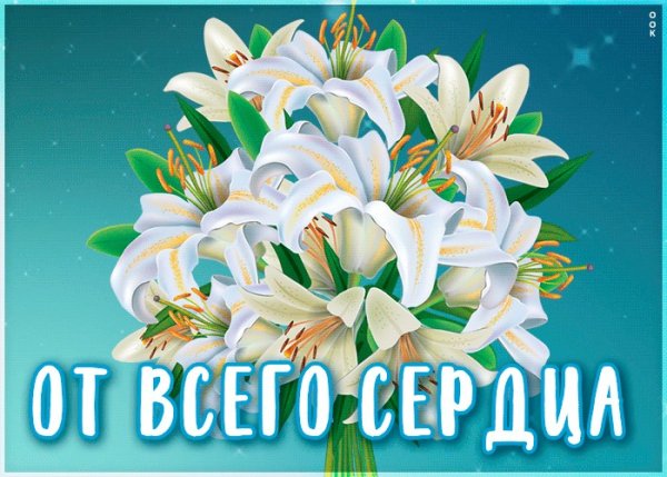 С днём рождения лилии