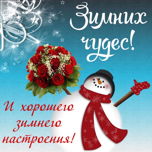 Хорошего зимнего дня и здоровья