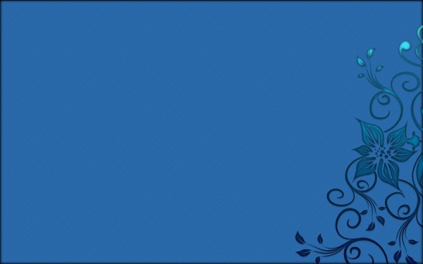 Синий фон с узорами