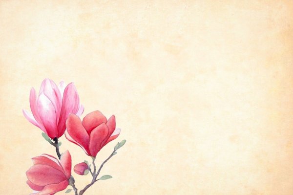 Визитки цветы акварель