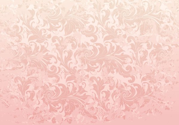 Розовый фон с орнаментом