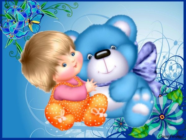 Открытки с малышами