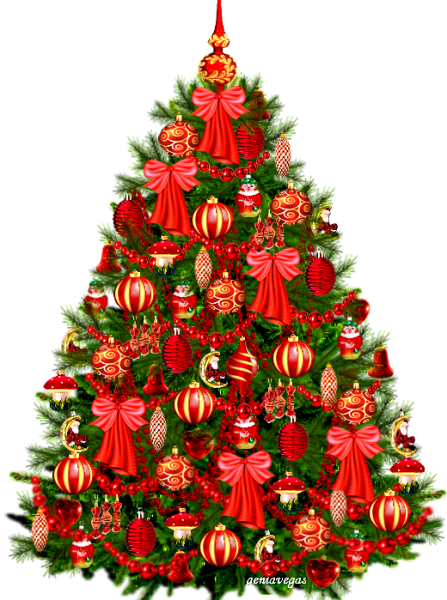 Новогодняя елка с наступающим