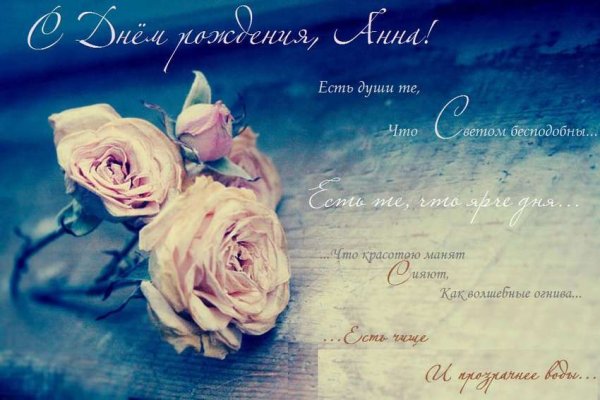 Поздравления с днём рождения Анне