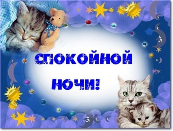 Спокойной ночи доченька
