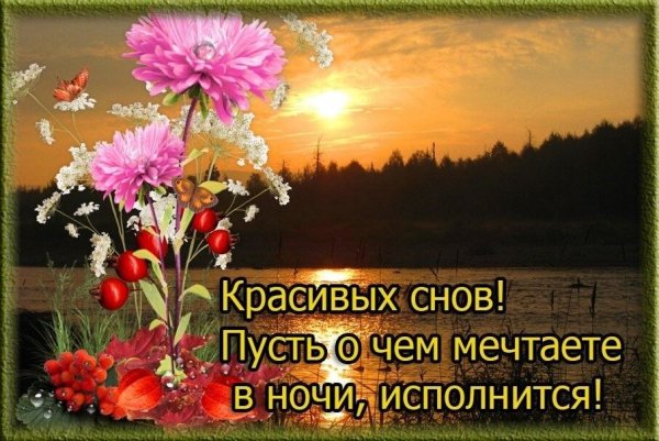 Благословенного вечера и хорошего настроения