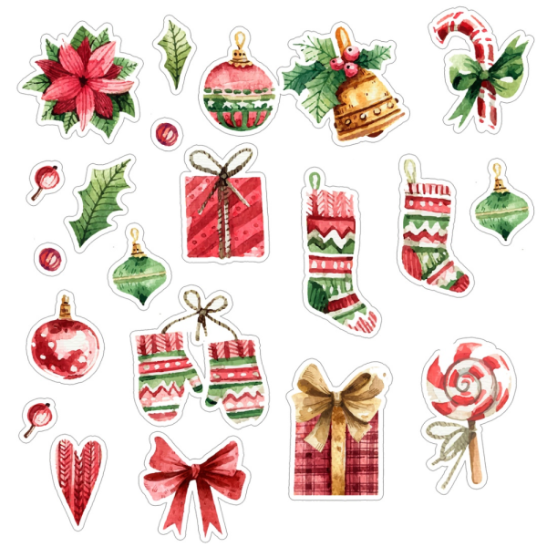 Бирочки для новогодних подарков