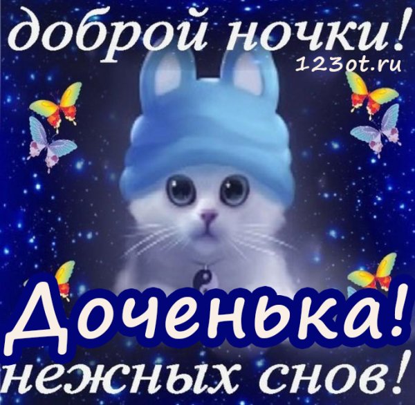 Спокойной ночи приятных снов