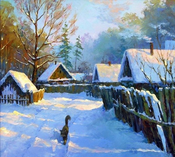 Чудесной зимы