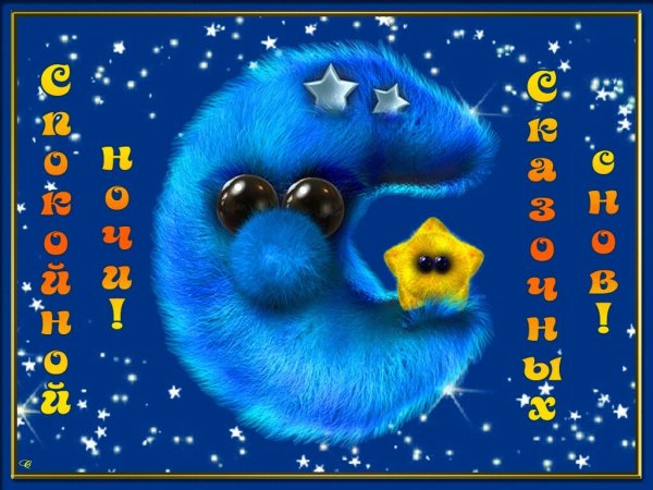 Доброй ночи Пушистик