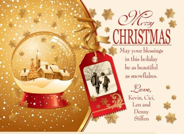 Merry Christmas Cards Wishes