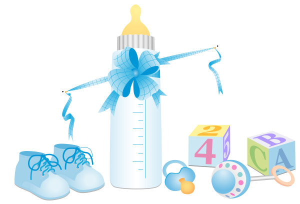 Клипарт для новорожденного мальчика