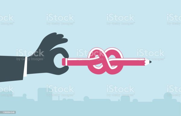 Открытка с красной нитью