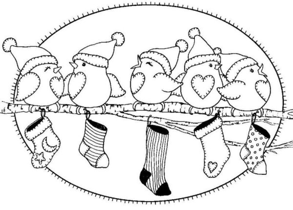 Трафареты на новый год прикольные