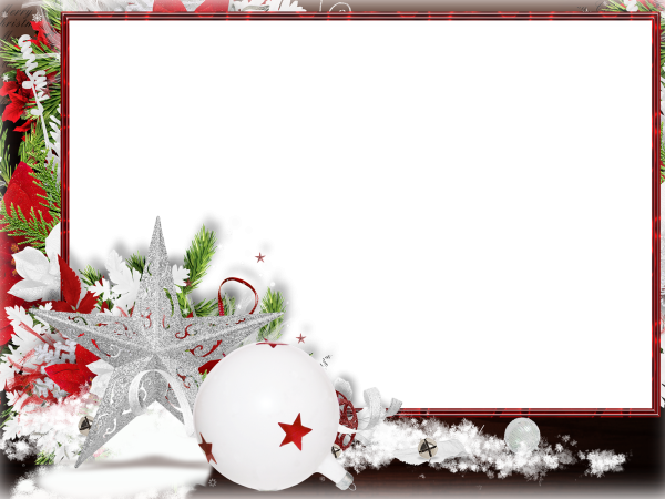 Рамка для новогодней открытки