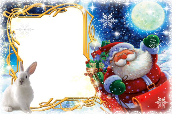 Новогодние рамочки для детей