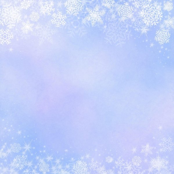 Новогодний фон снежинки