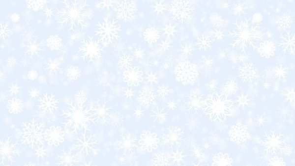 Фон снежинки