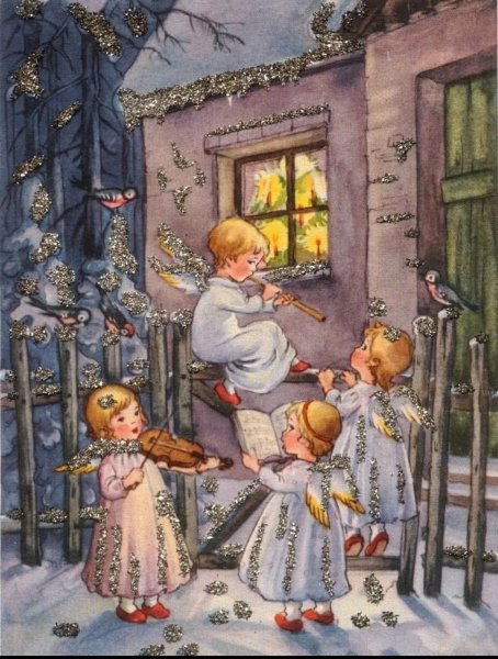 Ангелы в канун Рождества