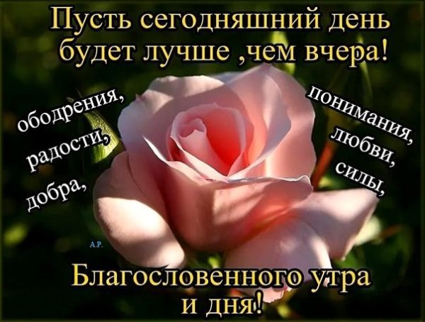 Благословений в новом дне