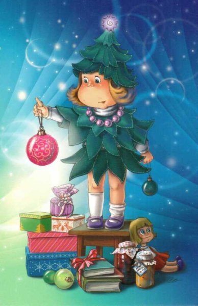 Иллюстратор Екатерина бабок зима