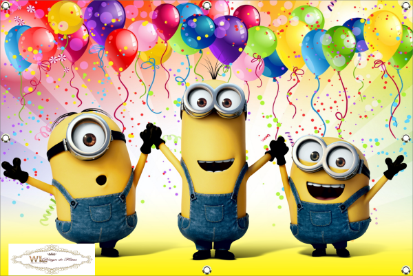 С днём рождения Миньоны