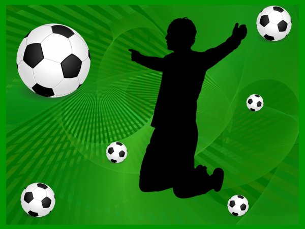 Футбольная открытка