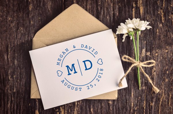 Открытка белая пустая