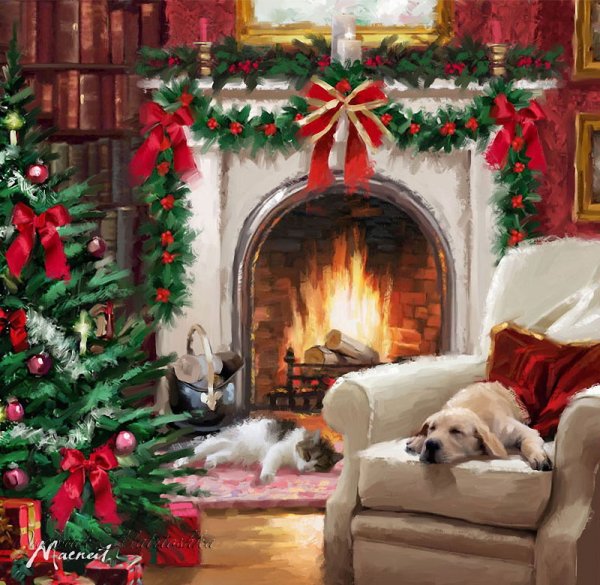 Камин розы вино