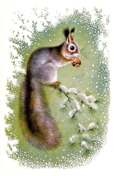 Алексей Исаков художник открыток