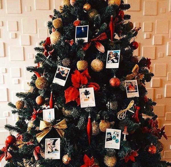 Оригинальное украшение елки