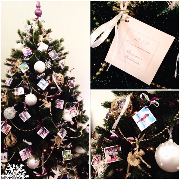 Елка украшенная фотографиями