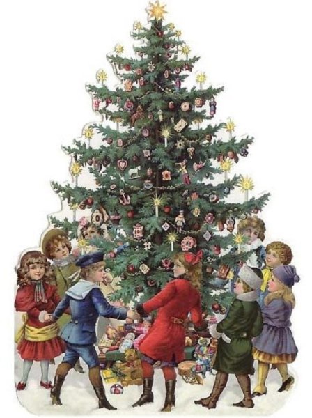 А.Ф. Чернышев "Рождественская ёлка в Аничковом Дворце"