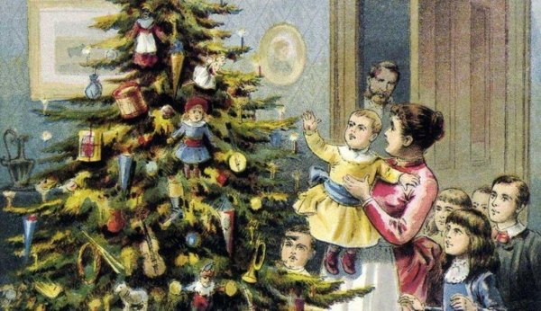 Первая елка в Колонном зале 1937