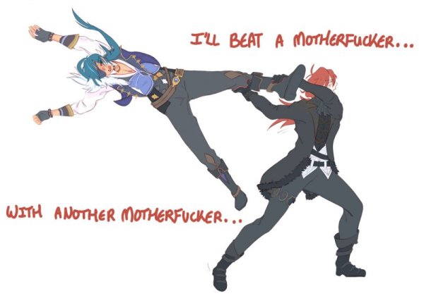 Открытка Геншин Импакт доброе утро