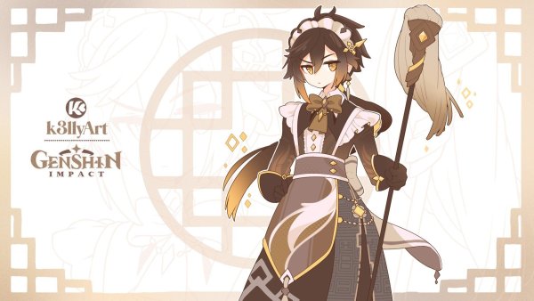 Геншин плакаты