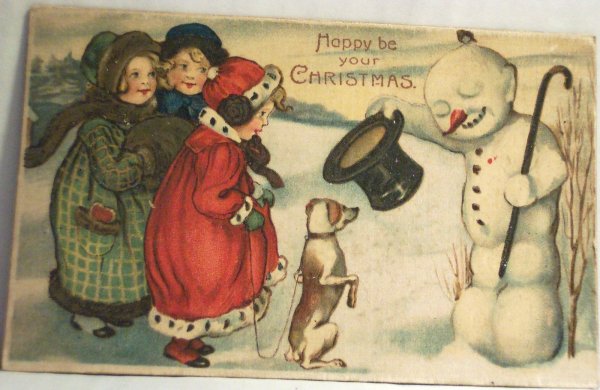 Странные старинные открытки