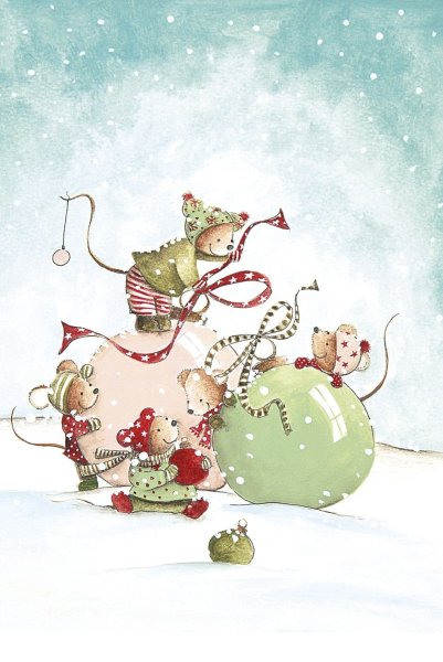 Стильные новогодние открытки