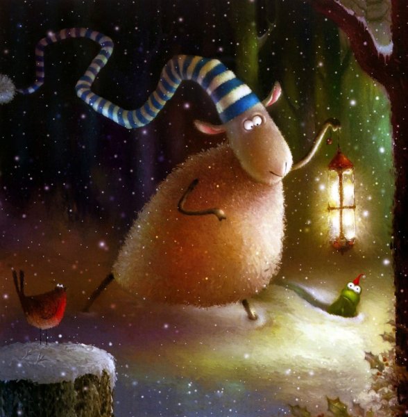 Старинные новогодние открытки