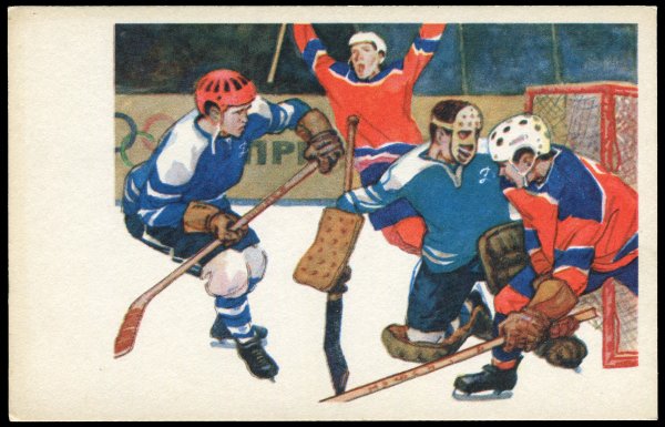 Детский новогодний хоккей