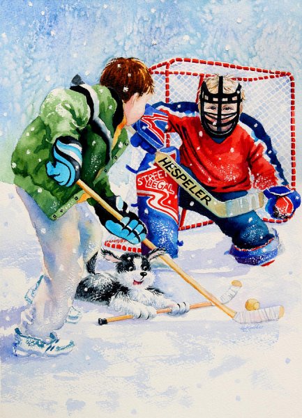 С новым годом хоккеисты