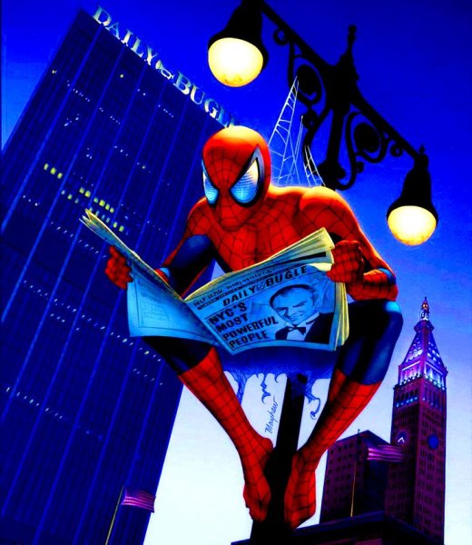 Человек паук Дэйли Багл