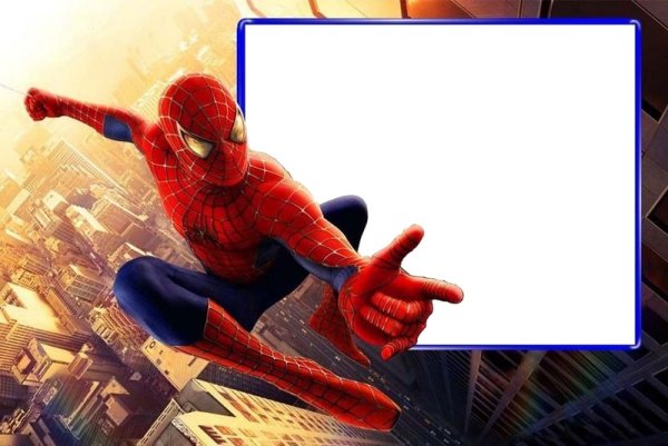 Приглашение человек паук