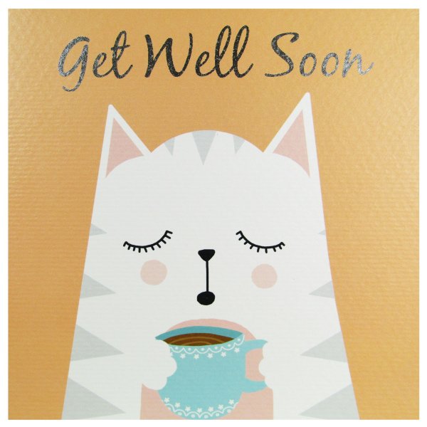 Get well soon открытка