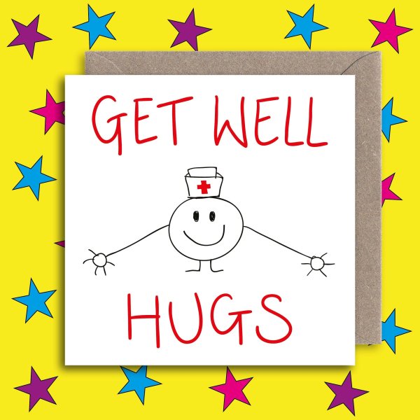 Get well soon открытка