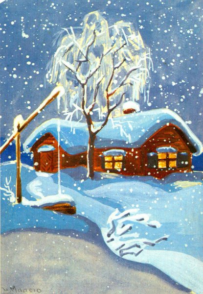 Зимняя рамка