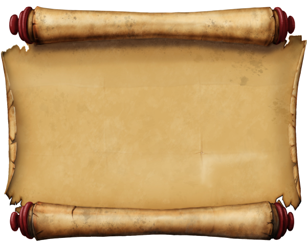 Свиток на прозрачном фоне