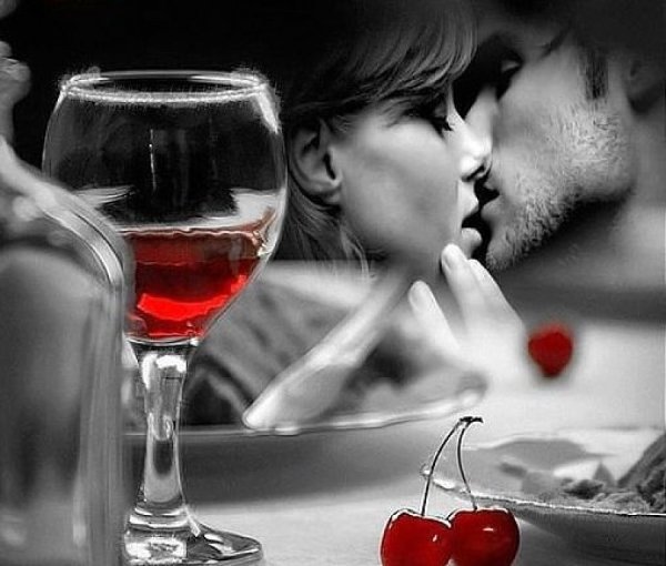 Хорошего вечера с поцелуем